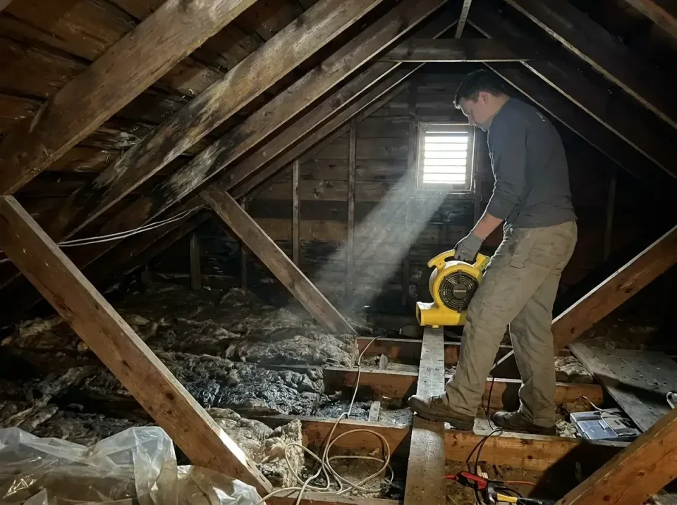attic-water-damage-drying-proc-007 — frequently asked questions, Emergency Water Extraction & 24/7 Flood Response in Livonia…